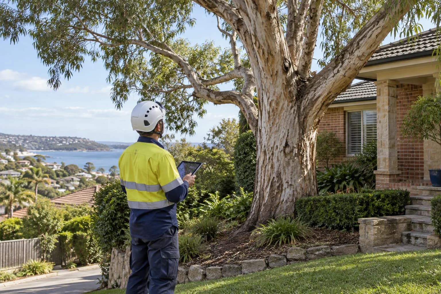 Illustrative tree assessment setting in Sydney